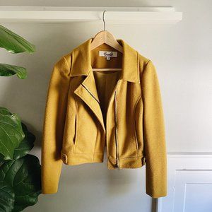 Emmelee Mustard Yellow Cropped Jacket